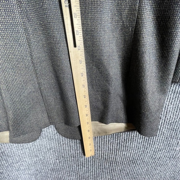 Hart Schaffner Marx Jacket Mens 42‎ R Gray Wool Blazer Sports Coat Wedding Retro - Picture 14 of 15